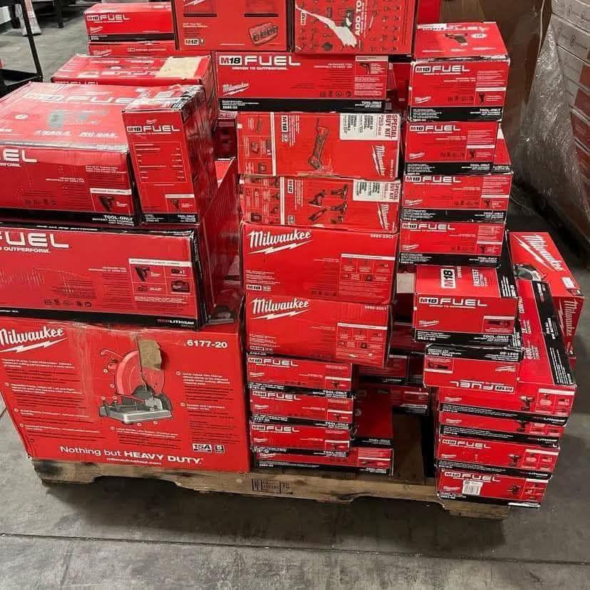 Milwaukee Tools Pallet for Sale Milwaukee Tools Pallet for Sale