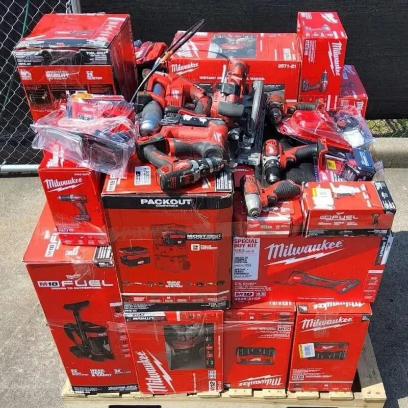 Home 3 Milwaukee Tools Pallet for Sale